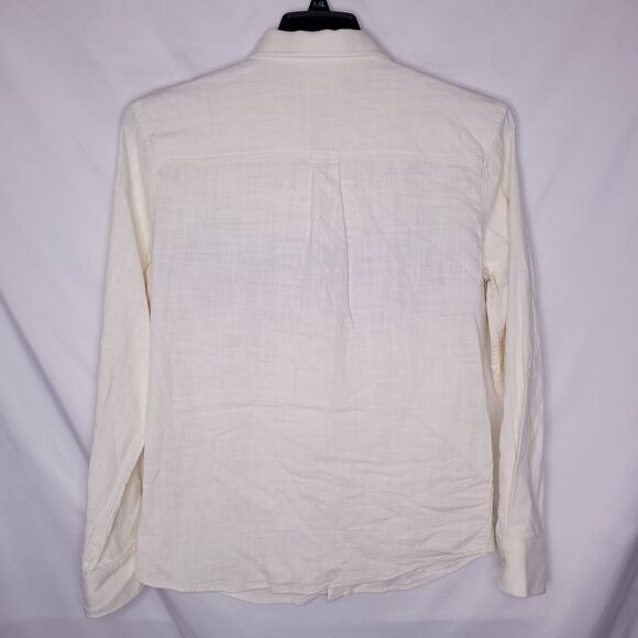 Marine Layer Shirt Mens Small Multi Color Striped Natural Stretch Selvage - Picture 5 of 11